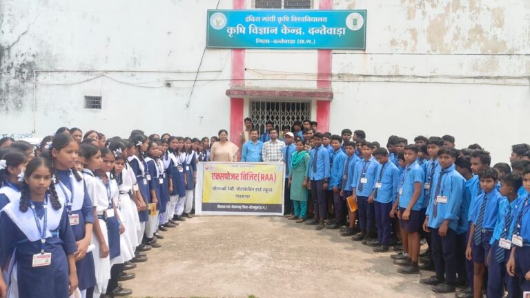 (बीजापुर) राष्ट्रीय आविष्कार अभियान के अंतर्गत नेलसनार के विद्यार्थियों का शैक्षणिक भ्रमण