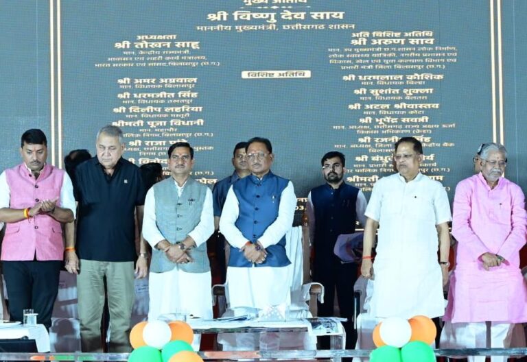 (रायपुर)अटल परिसर से विकास का नया अध्याय: मुख्यमंत्री विष्णुदेव साय