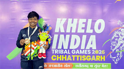 (रायपुर) पूनम ने कुश्ती में जीता स्वर्ण पदक