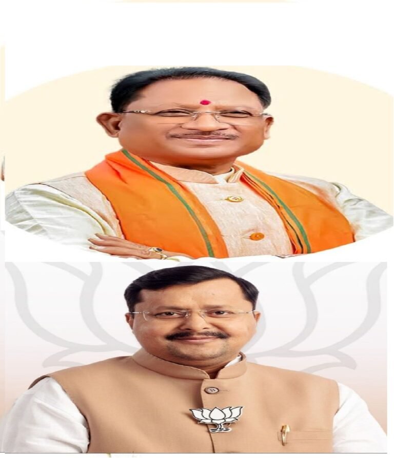 (रायपुर) नितिन नवीन के राज्यसभा पहुंचने पर मुख्यमंत्री विष्णु देव साय ने दी बधाई