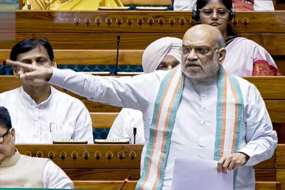 लोकसभा में अमित शाह की हुंकार, ये नरेंद्र मोदी की सरकार है, जो हथियार उठाएगा, उसका हिसाब चुकता होगा