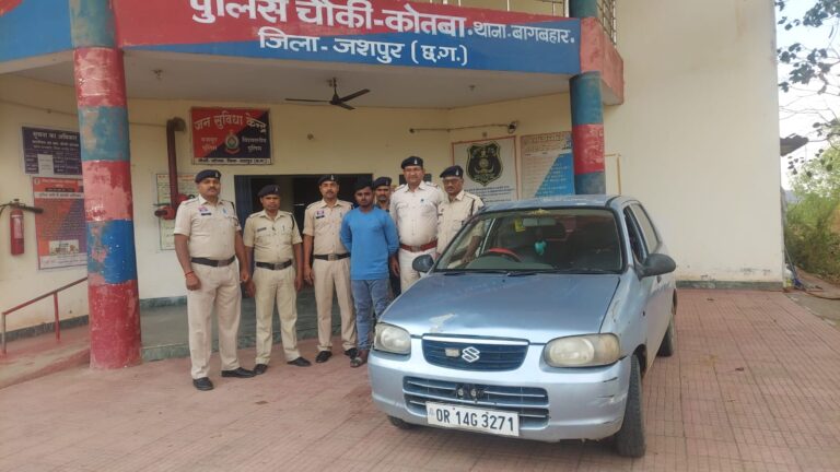 ऑपरेशन शंखनाद: कार से 60 किलो गौवंश मांस बरामद, आरोपी गिरफ्तार