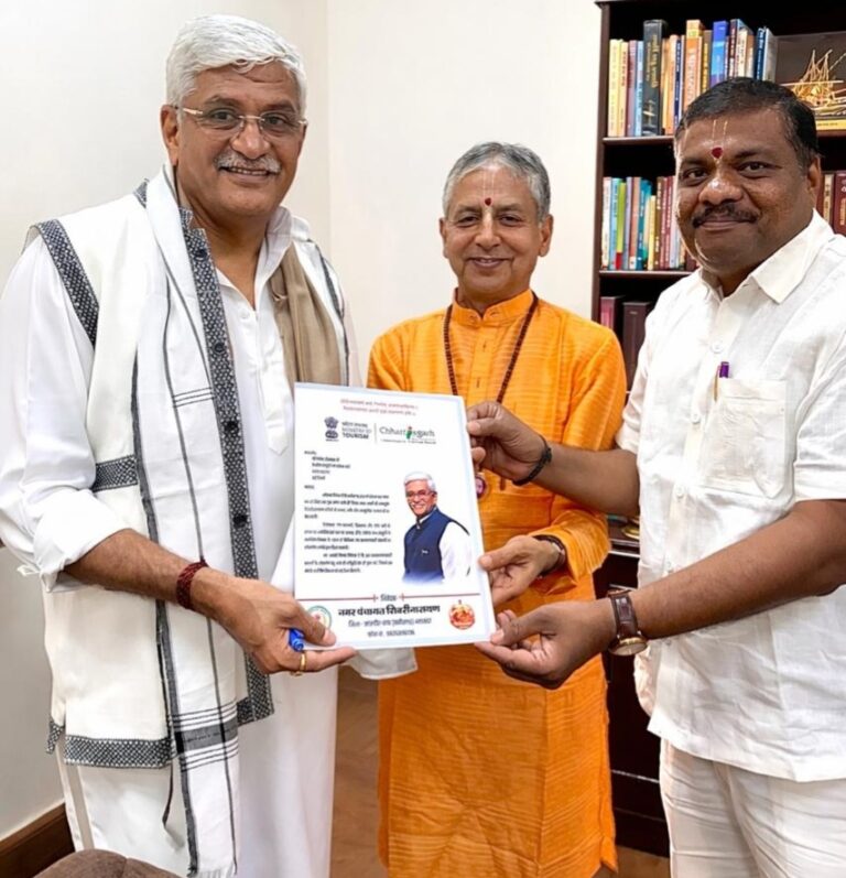 शिवरीनारायण में विकास कार्यों के उद्घाटन हेतु केंद्रीय मंत्री शेखावत सिंह का अप्रैल में होगा आगमन