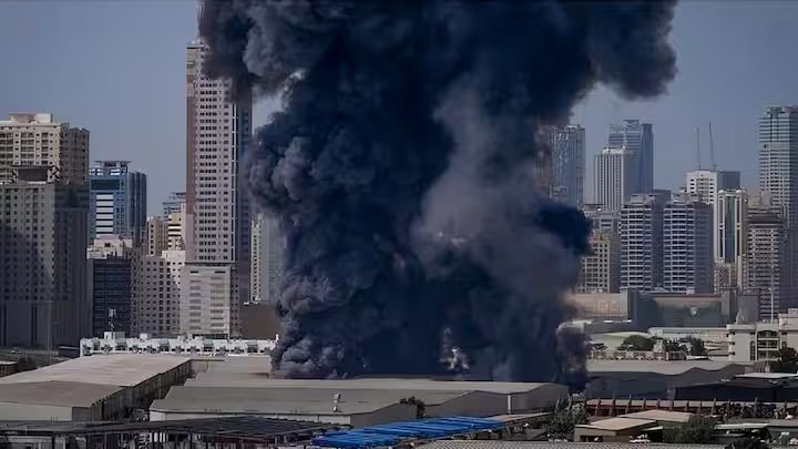 अबू धाबी के अल-बह्याह में गिरी मिसाइल, एक फिलिस्तीनी नागरिक की मौत