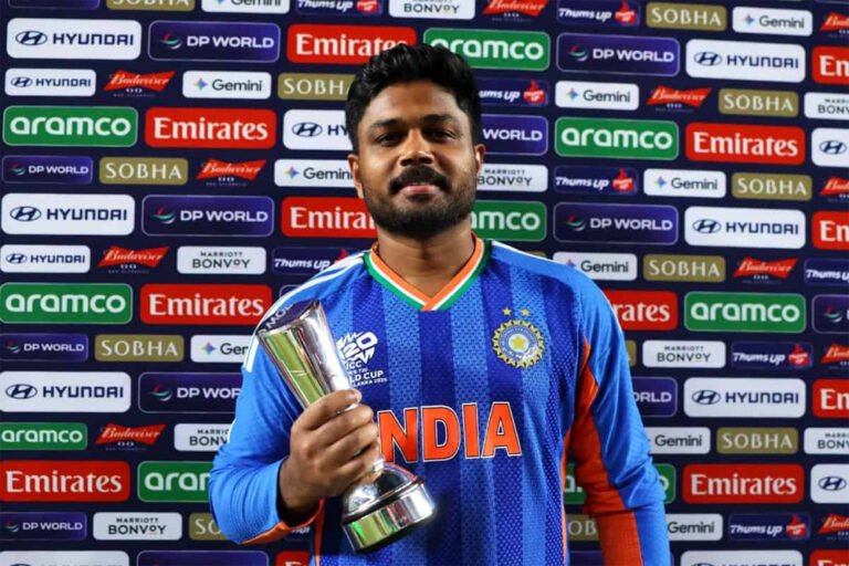 टी-20 विश्व कप 2026: संजू सैमसन बने प्लेयर ऑफ द टूर्नामेंट, ये रिकॉर्ड्स बनाए