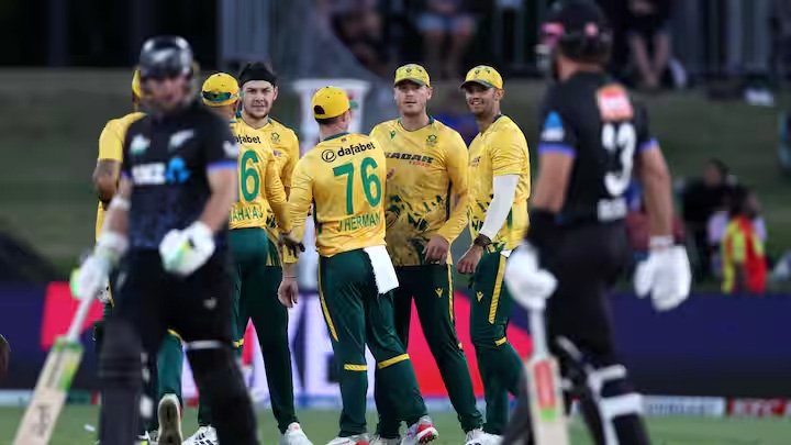 दक्षिण अफ्रीका ने पहले टी-20 मुकाबले में न्यूजीलैंड को 7 विकेट से हराया, ये बने रिकॉर्ड्स