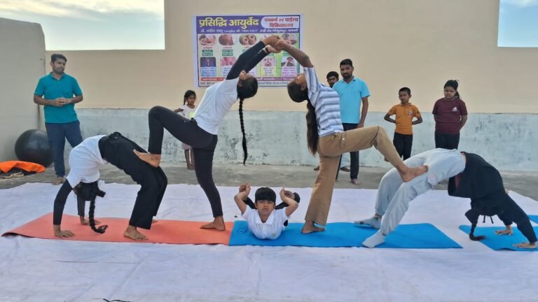 (धमतरी) नि:शुल्क एडवांस योग शिविर प्रारंभ