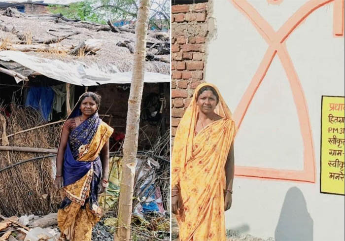 (रायपुर) झोपड़ी से पक्के घर तक: एक परिवार की बदली हुई जिंदगी की कहानी