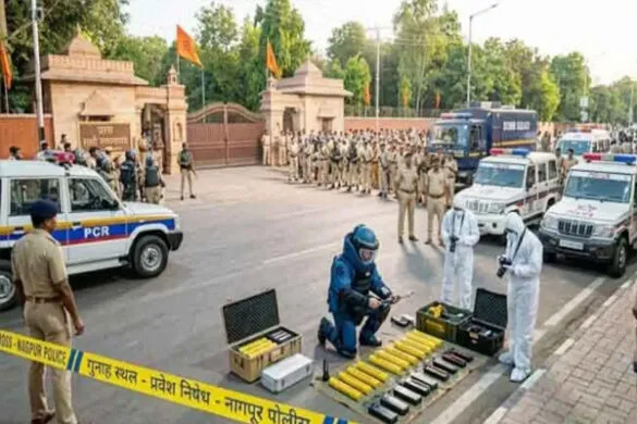 RSS मुख्यालय के करीब बड़ी साजिश नाकाम, गार्डन में मिला विस्फोटकों का जखीरा; हाई अलर्ट पर नागपुर