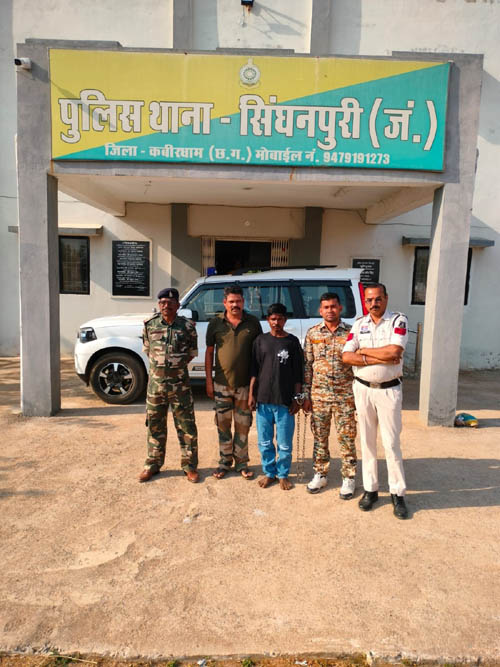 (कबीरधाम)कबीरधाम में पत्नी की हत्या करने वाला आरोपी गिरफ्तार, पुलिस की त्वरित कार्रवाई