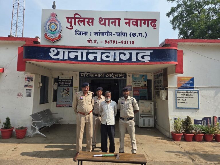 (जांजगीर-चांपा)जमीन विवाद में महिला पर जानलेवा हमला, आरोपी गिरफ्तार