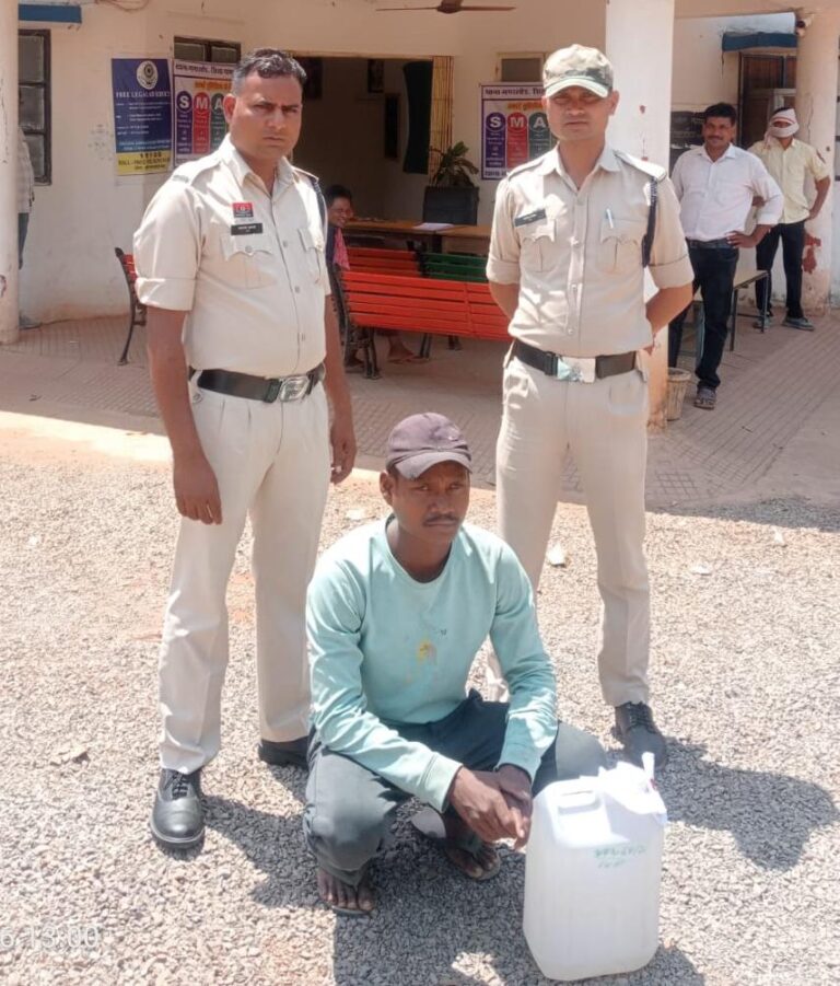 (धमतरी)धमतरी पुलिस का अवैध शराब पर कड़ा प्रहार: दो अलग-अलग प्रकरणों में कार्यवाही