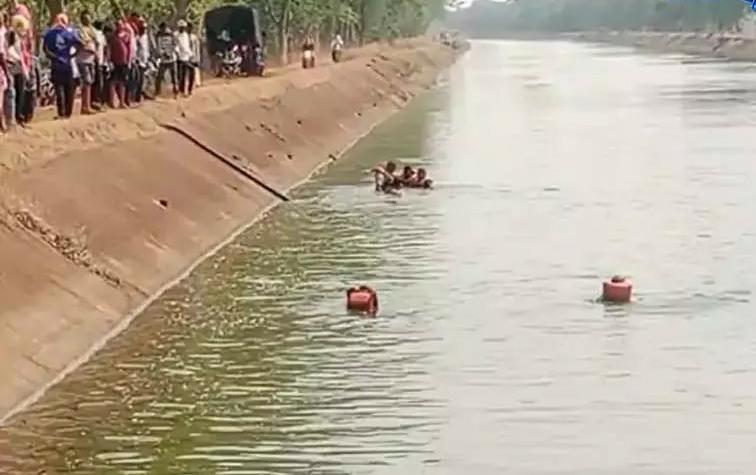 (बालोद) दर्दनाक हादसा : तांदुला नहर में बहने से पिता की मौत, बेटी की तलाश जारी