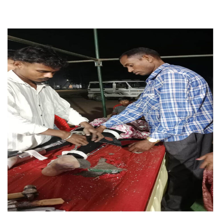 (कोंडागांव) कोंडागांव में दिव्यांगजनों के लिए तीन दिवसीय शिविर सम्पन्न