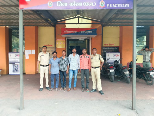 (कोरबा) सजग कोरबा, सतर्क कोरबा अभियान के तहत दो दिन में 76 वारंटी गिरफ्तार