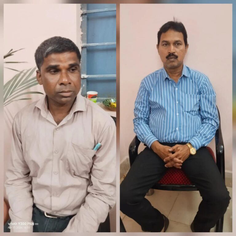 (सारंगढ़-बिलाईगढ़) बीईओ रिश्वत लेते रंगे हाथ गिरफ्तार, संकुल समन्वयक भी पकड़ाया