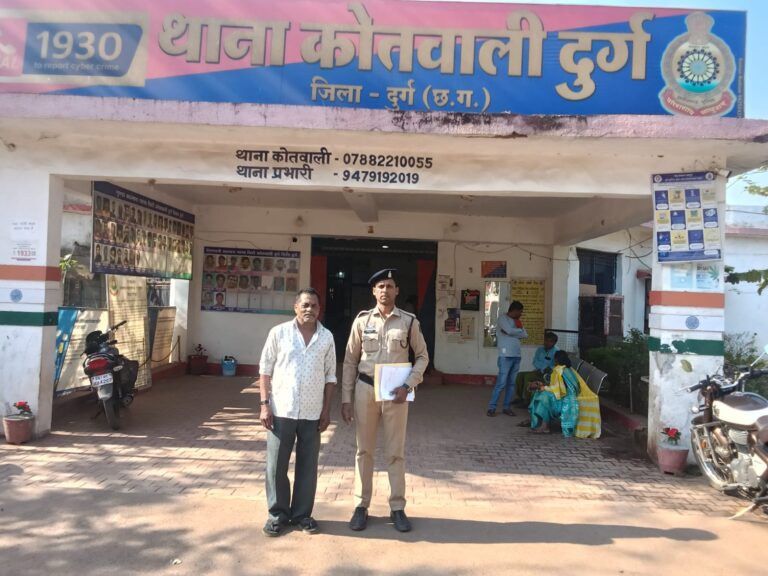 (दुर्ग) दुर्ग में वाहन चेकिंग के दौरान बड़ी कार्रवाई: 2.88 किलो गांजा के साथ आरोपी गिरफ्तार
