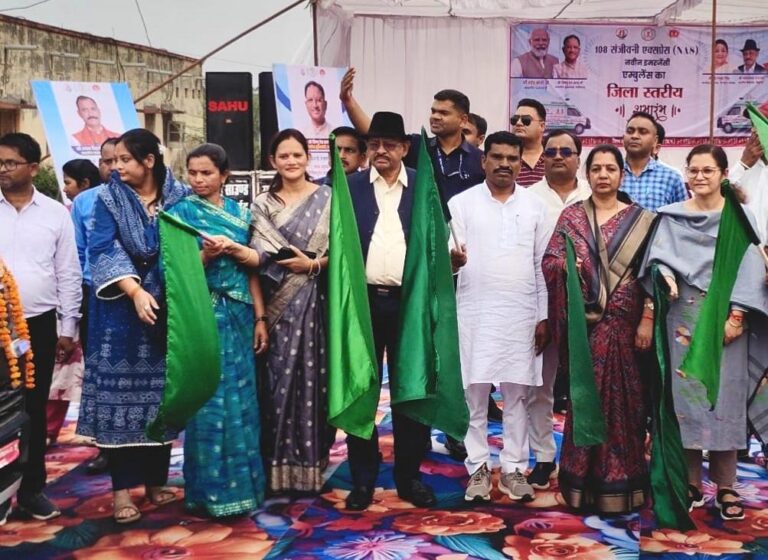 (कोरिया) मरीजों को मिलेगी राहत, कोरिया जिले में 108 संजीवनी एक्सप्रेस के तहत 5 नई एम्बुलेंस तैनात