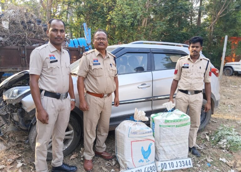 (कांकेर)उजियारा अभियान में बड़ी सफलता, 33 लाख का गांजा पकड़ा गया।