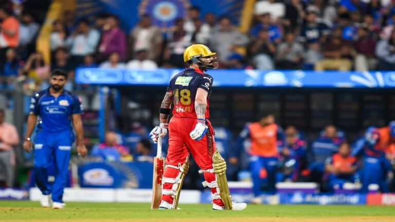 विराट कोहली पर लगेगा भारी जुर्माना? आउट होने के बाद ग्लव्स-हेलमेट फेंकने का वीडियो वायरल