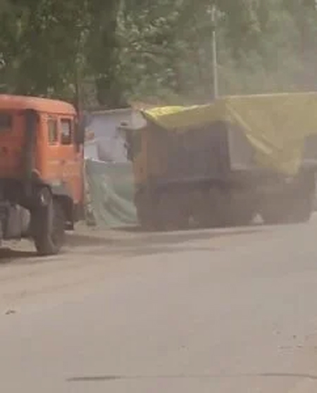 (कोरबा) राख घोटाले का खुलासा: एचटीपीएस में ‘सेटिंगÓ से अवैध डंपिंग, दो ट्रेलर जब्त