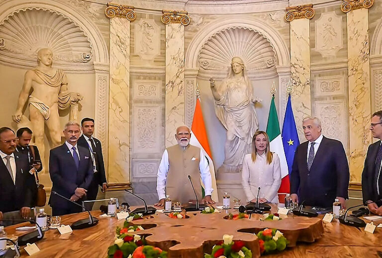 प्रधानमंत्री मोदी ने जॉर्जिया मेलोनी संग की द्विपक्षीय वार्ता, भारत-इटली में हुई विशेष रणनीतिक साझेदारी