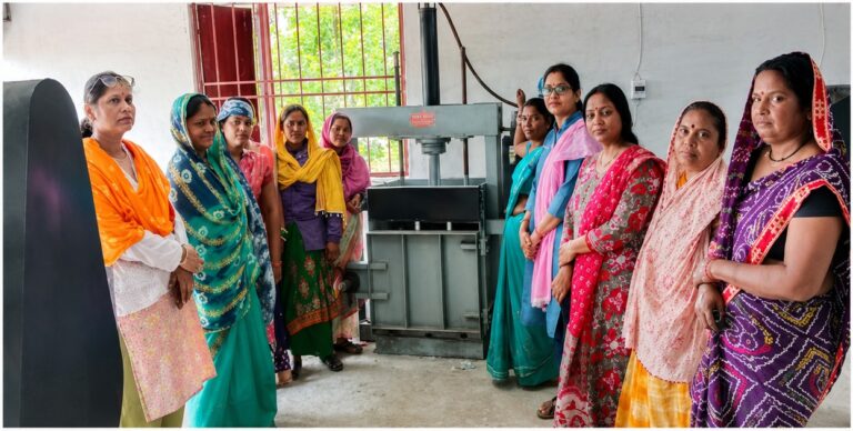 (रायपुर) ग्रामीण क्षेत्रों में प्लास्टिक कचरा प्रबंधन की प्रभावी पहल