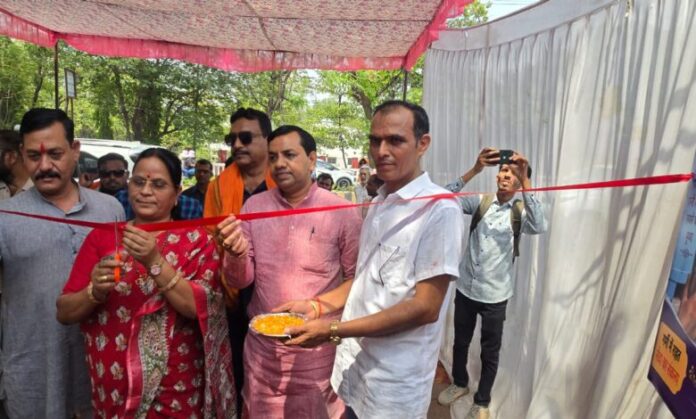 (कोरबा) कोरबा में मानव सेवा जल केंद्र का शुभारंभ, महापौर संजू देवी राजपूत ने किया उद्घाटन