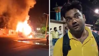 लोहे की नहीं कागज की, झांसी में जली बस के यात्री ने सुनाई आपबीती, चेहरे पर तैरती दिखी दहशत