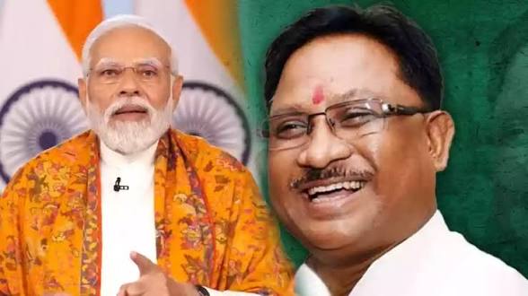 प्रधानमंत्री श्री नरेंद्र मोदी के नेतृत्व में सेवा, सुशासन और जनकल्याण के 12 वर्ष पूर्ण : मुख्यमंत्री विष्णुदेव साय ने दी बधाई प्रधान सेवक के रूप में प्रधानमंत्री मोदी ने अंत्योदय को धरातल पर उतारने का ऐतिहासिक कार्य किया – मुख्यमंत्री श्री साय