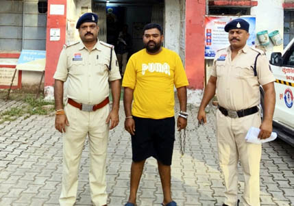 (दुर्ग) भिलाई स्टील प्लांट से स्क्रैब कॉपर चोरी करने वाला आरोपी गिरफ्तार