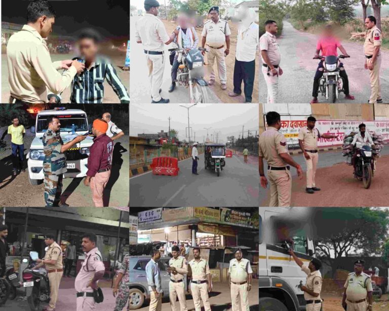 बलौदाबाजार पुलिस का सख्त वार—शराबी ड्राइवरों पर गिरी गाज, 25 वाहन सीधे जब्त