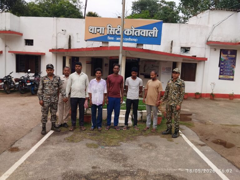 लाखों की किराना चोरी का पर्दाफाश: जशपुर पुलिस ने खरीदार समेत 6 आरोपी गिरफ्तार