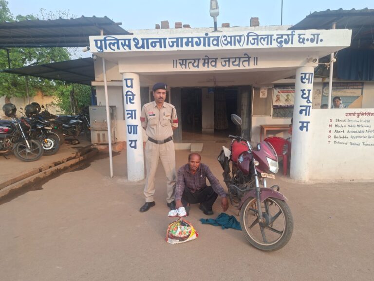 नहर पुलिया पर शराब की खेप पकड़ी गई, बाइक में भरकर सप्लाई करने निकला आरोपी गिरफ्तार