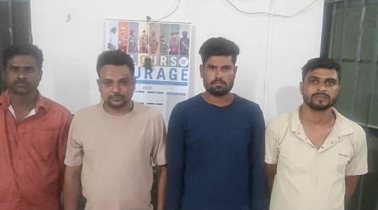 शराब पार्टी में हुई मौत, शव रेत में दफनाकर छिपाया राज; 4 गिरफ्तार