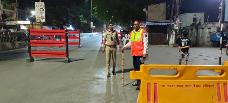 रातभर चला शिकंजा: रायपुर की सड़कों पर 58 नशेड़ी चालक पकड़े गए, 3356 पर कार्रवाई