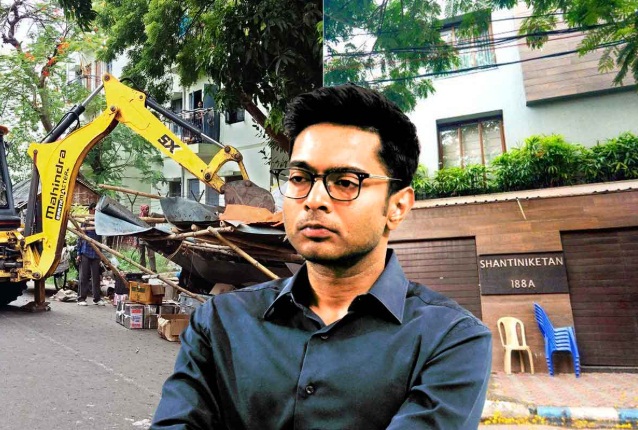 अभिषेक बनर्जी के शांतिनिकेतन पर चलेगा बुलडोजर