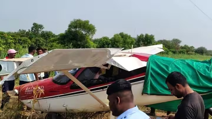 अजित पवार के विमान हादसे के 3 महीने बाद बारामती में एक और ट्रेनिंग एयरक्राफ्ट क्रैश-लैंड, बाल-बाल बचा पायलट