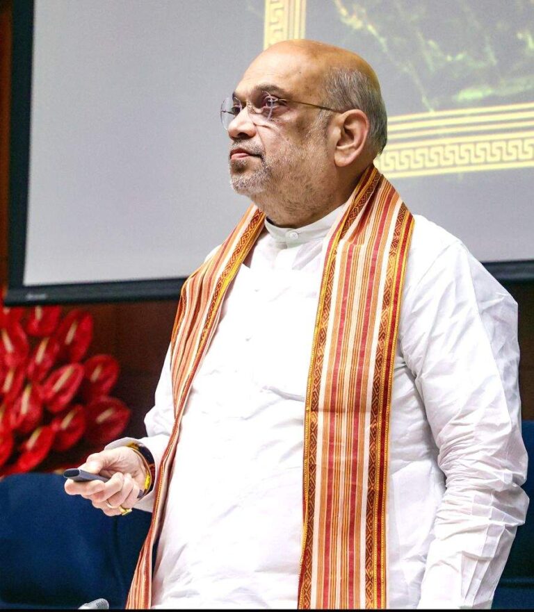 केन्द्रीय गृह अमित शाह ने नई दिल्ली में लैंड पोर्ट मैनेजमेंट सिस्टम (विनिमय) का उद्घाटन किया