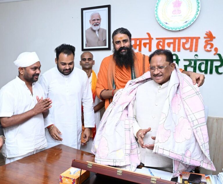 (रायपुर) शिक्षा के साथ संस्कारों का समावेश हमारी प्राथमिकता : मुख्यमंत्री विष्णु देव साय