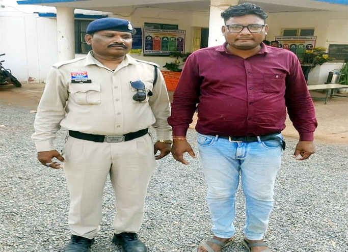 (धमतरी) धमतरी में गांजा तस्करी मामले में बड़ा खुलासा, नगर सैनिक गिरफ्तार