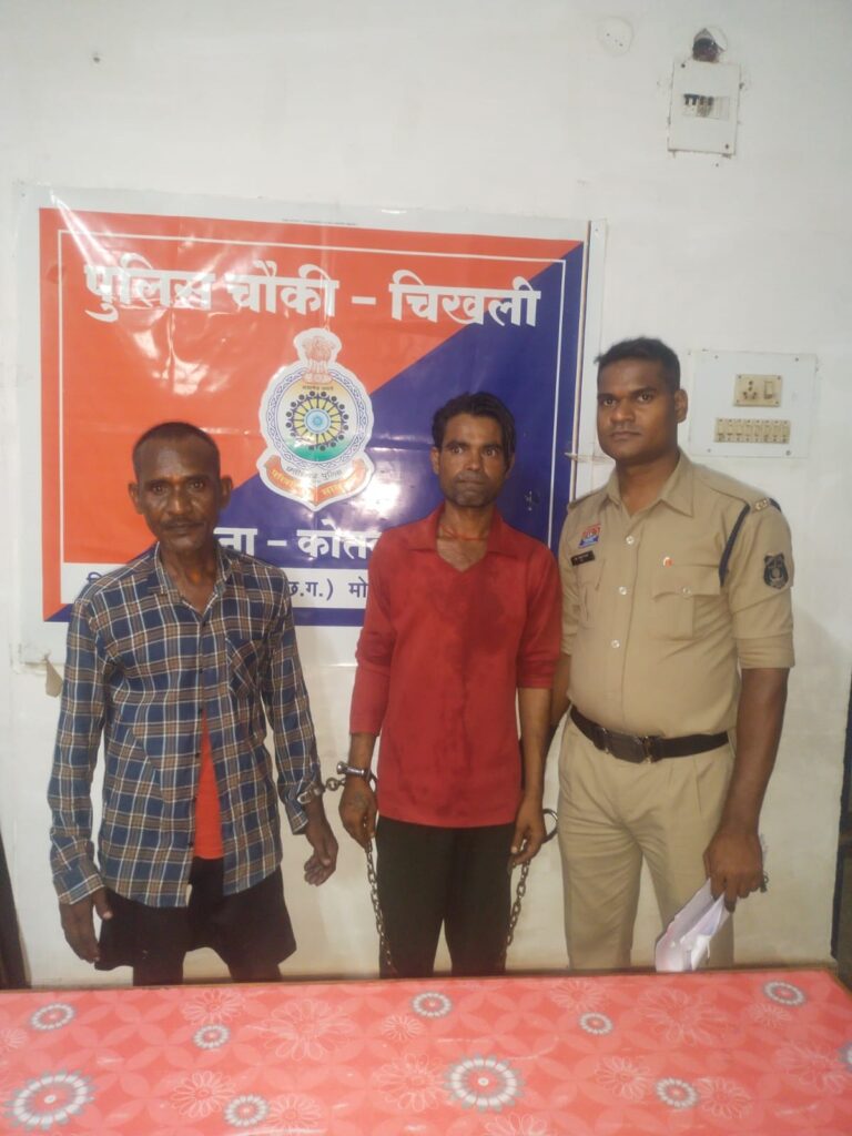 (राजनांदगांव)शांति व्यवस्था भंग करने की आशंका पर दो बदमाशों के खिलाफ प्रतिबंधात्मक कार्रवाई