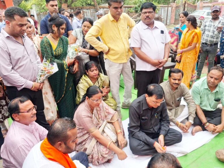 (कोरबा) बालको के पाड़ीमार वार्ड में 25 लाख रू. से सड़क डामरीकरण कार्य प्रारंभ