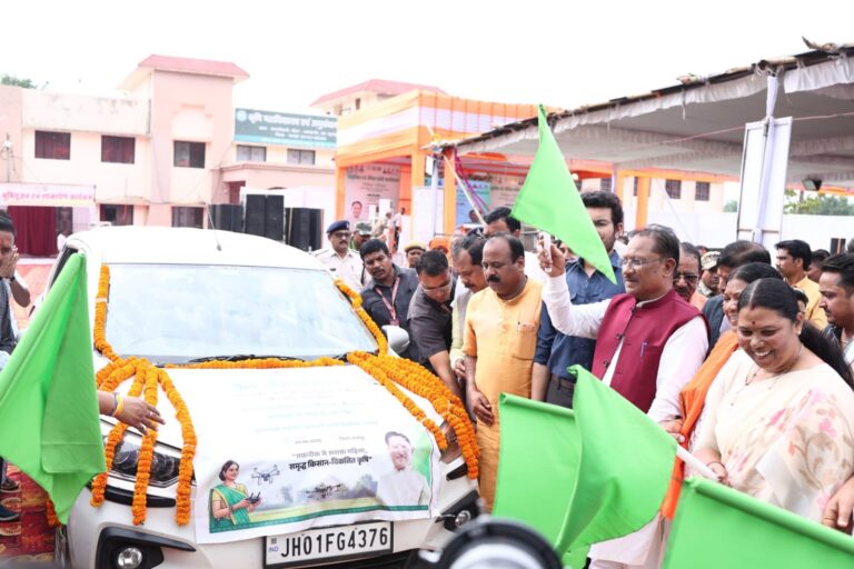 (रायपुर)ड्रोन दीदी अभियान से कृषि क्षेत्र में तकनीक और मातृशक्ति का होगा सशक्त संगम : मुख्यमंत्री विष्णुदेव साय