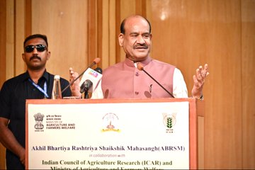 भारत का 2047 तक विकसित राष्ट्र बनने का मार्ग उसके खेतों, किसानों और गाँवों से होकर गुजरता है : लोक सभा अध्यक्ष