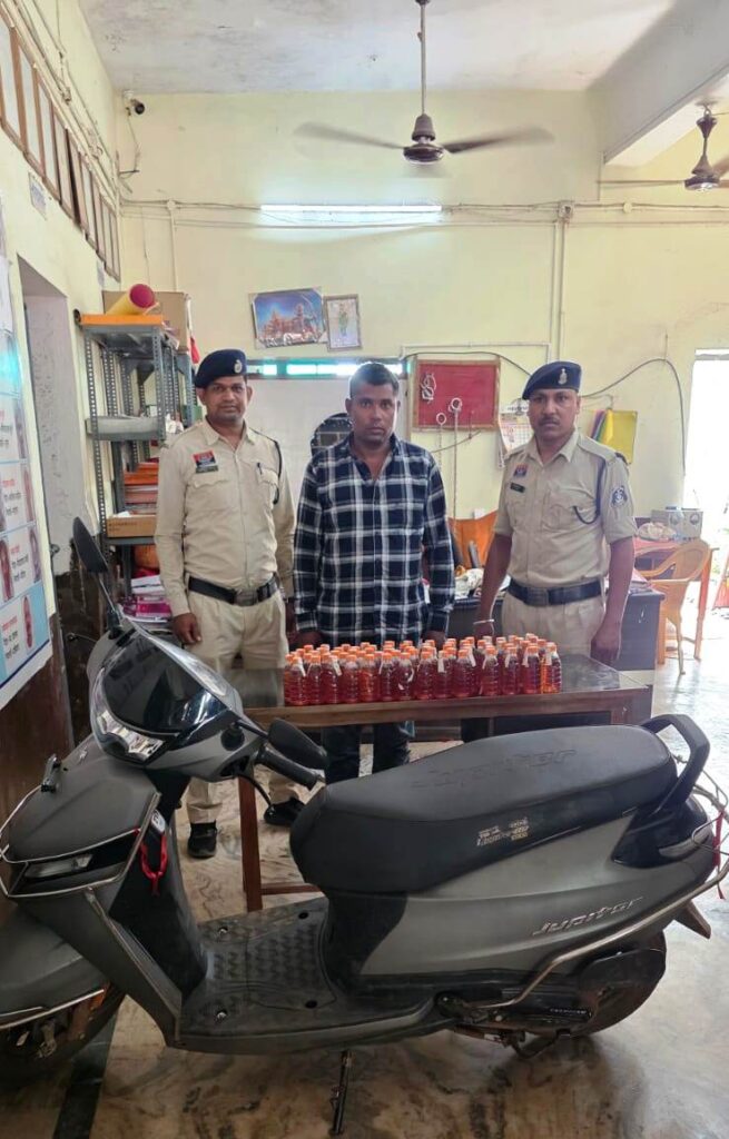 (दुर्गं) अवैध शराब परिवहन पर नंदिनी नगर पुलिस की बड़ी कार्रवाई, 305 पौवा अंग्रेजी शराब के साथ 3 आरोपी गिरफ्तार