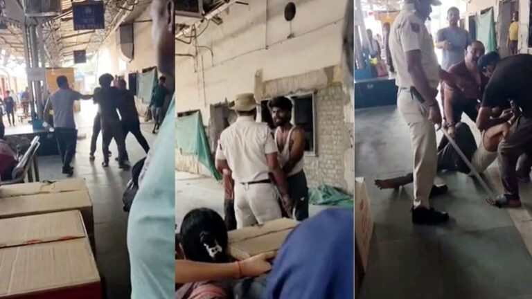 (रायगढ़) रायगढ़ रेलवे स्टेशन पर यात्री और कैंटीन कर्मचारी में मारपीट, हंगामे के बीच छूटी ट्रेन