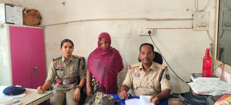 (जगदलपुर) जगदलपुर में नशे के खिलाफ बड़ी कार्रवाई, 1 किलो से अधिक गांजे के साथ महिला गिरफ्तार