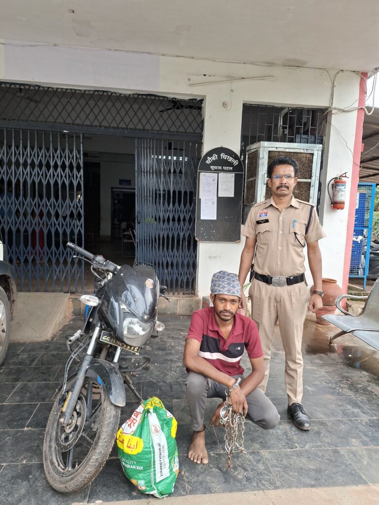 (राजनांदगांव) चिखली पुलिस ने अवैध शराब कारोबारी को दबोचा