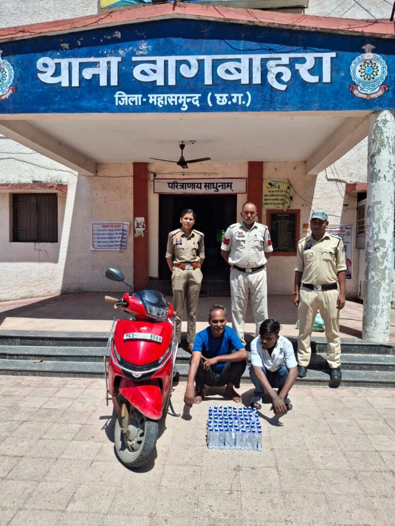 (महासमुंद) अवैध शराब के खिलाफ महासमुंद पुलिस की बड़ी कार्रवाई
